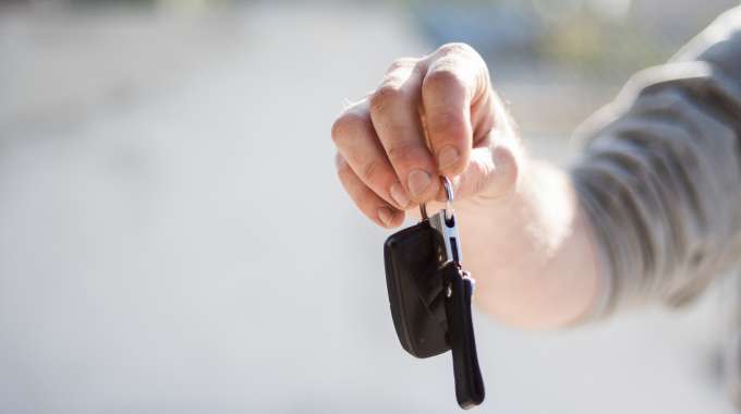 Car Lease Takeover Keys In hands