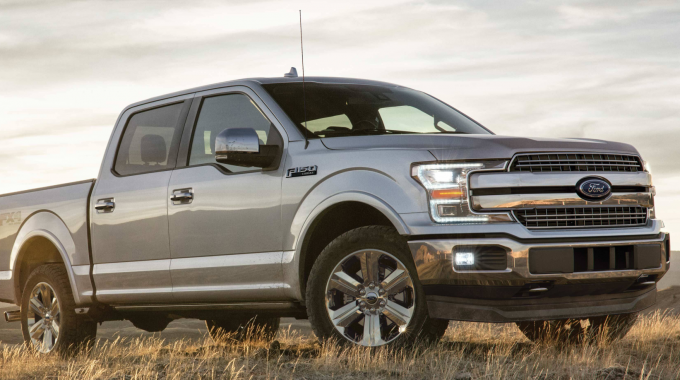 A Ford F-150, part of the seat recall in Canada affecting over 58,000 vehicles