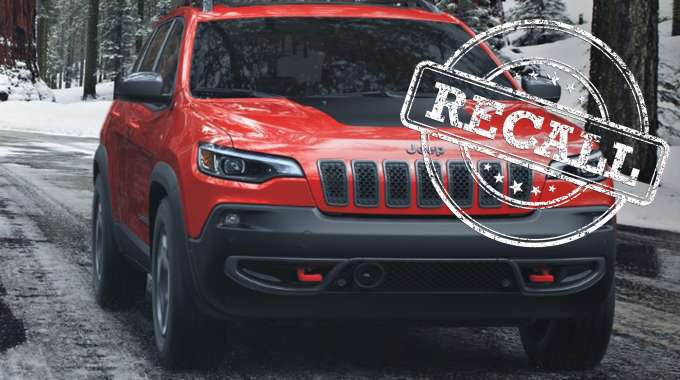 Jeep Cherokee: one of the vehicles recalled